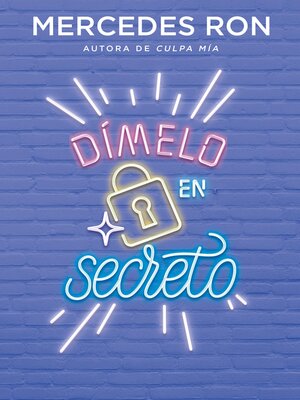 cover image of Dímelo en secreto (Dímelo 2)